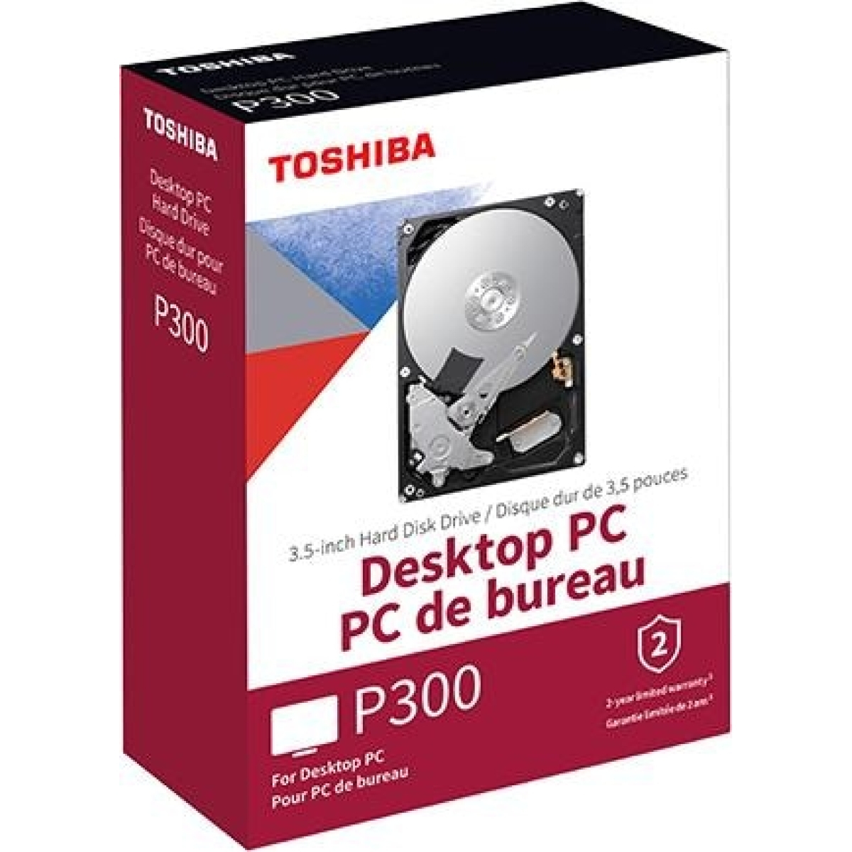 Toshiba P300 Desktop PC - Hard disc - 6