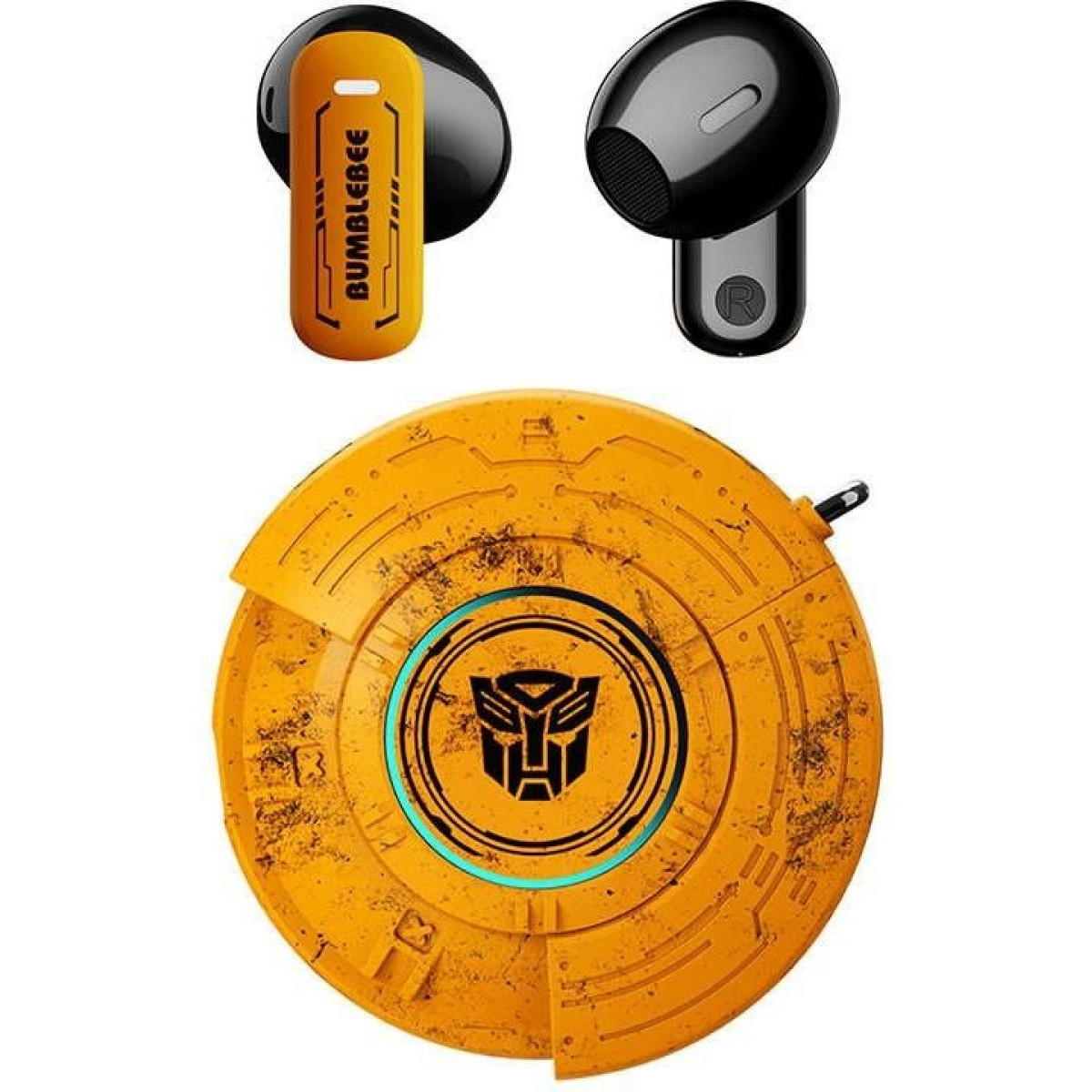 Transformers TWS TF-T31 headphones (yellow)