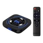 Transspeed 8K H618 4GB/32GB Dual Wifi Android 12 Preto - Android TV
