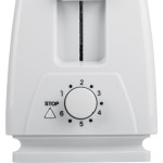 Tristar Br-1009 Toaster, 650 W, metal, 2 slots, white (energy efficiency class A).