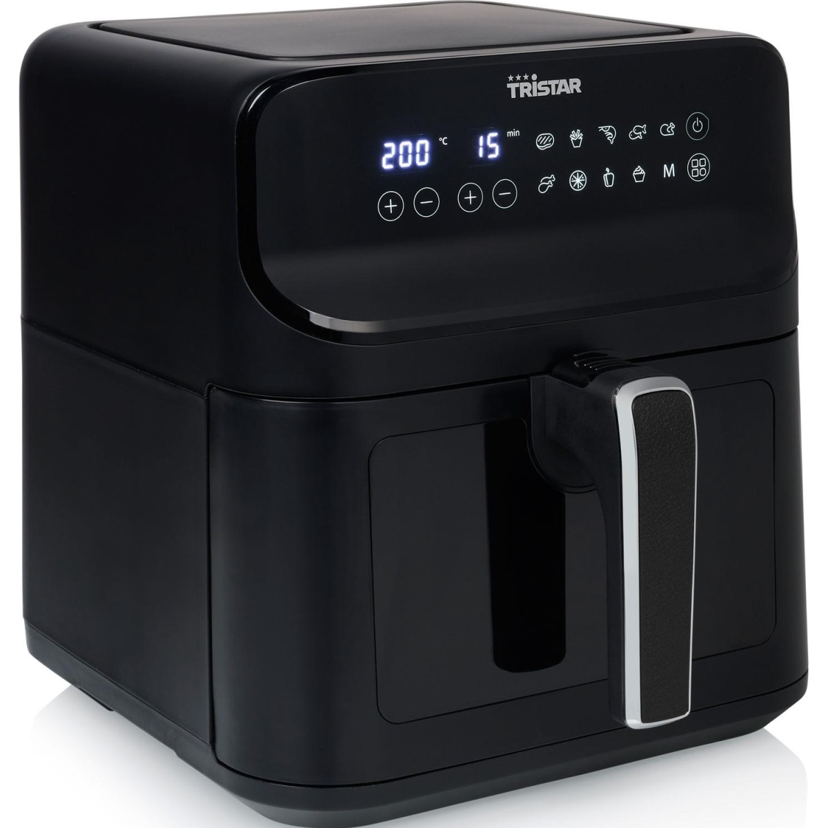 Tristar FR-9037 Hot Air Deep Fryer 1300W Timer Function Black
