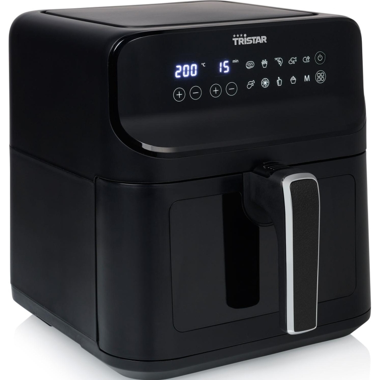 Tristar FR-9037 Hot Air Deep Fryer 1300W Timer Function Black