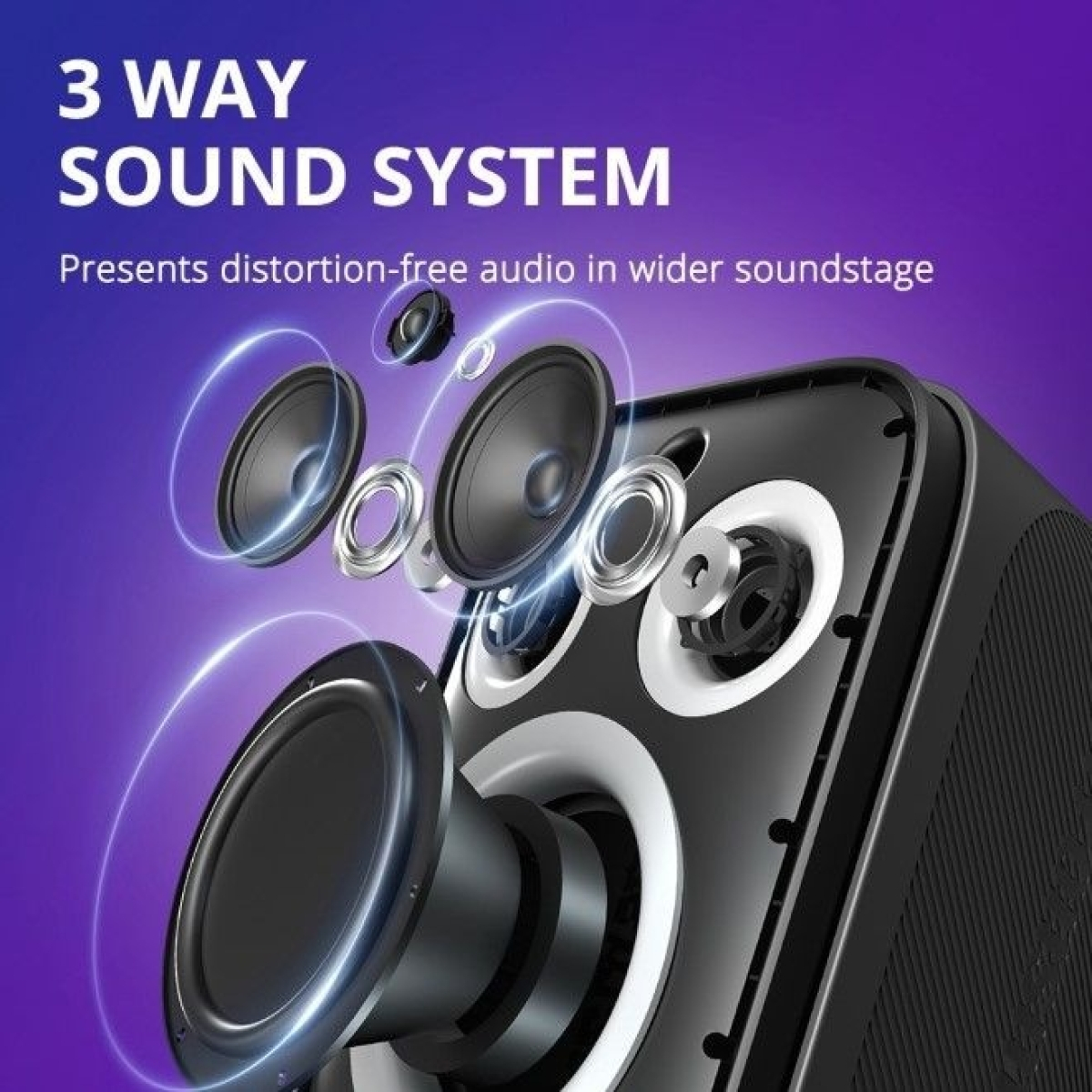 Tronsmart Wireless Bluetooth Speaker Halo 110 (black)