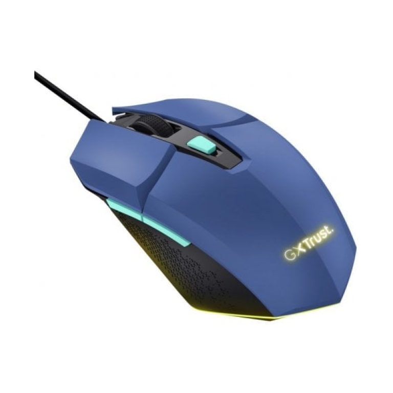 Trust GXT 109B Felox Rato Gaming Iluminado USB 6400 DPI Azul
