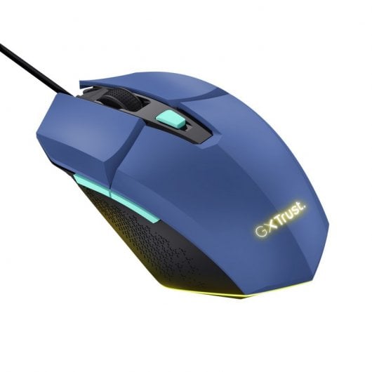 Trust GXT 109B Felox Rato Gaming Iluminado USB 6400 DPI Azul