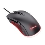 Trust GXT 922 YBAR Rato Ótico Gaming USB RGB 7200DPI Preto