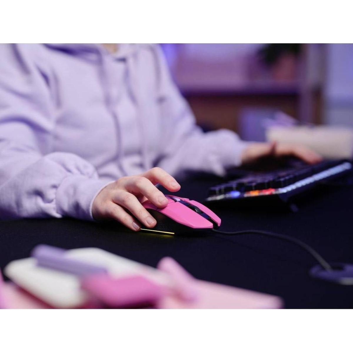 Trust Gxt109p Felox Gaming Mouse Pink