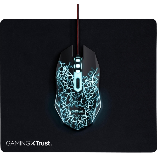 Trust MOUSE USB OPTICAL GAMING/+MOUSE PAD 24752
