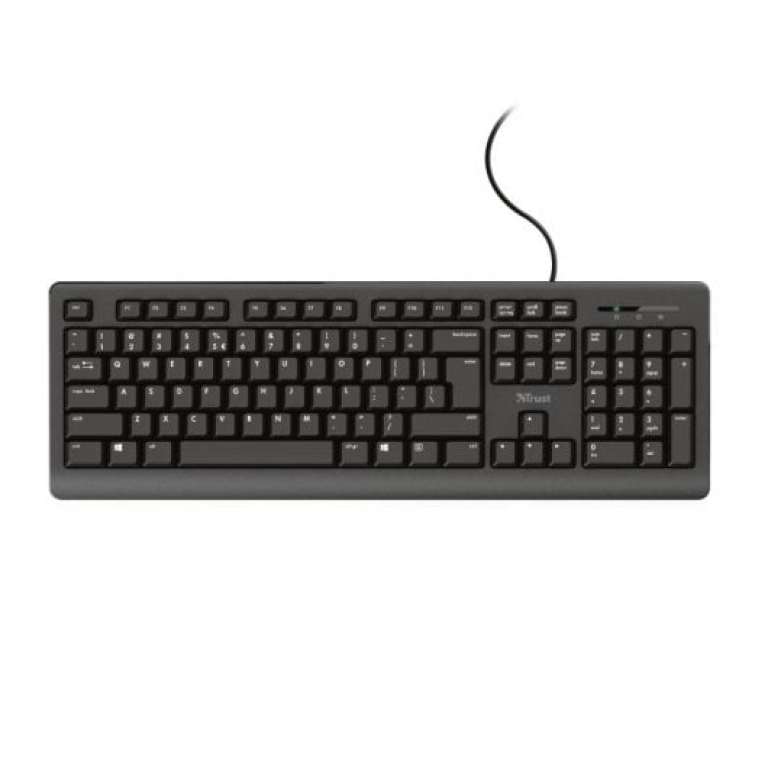 Trust TK-152 Silent Teclado USB Preto