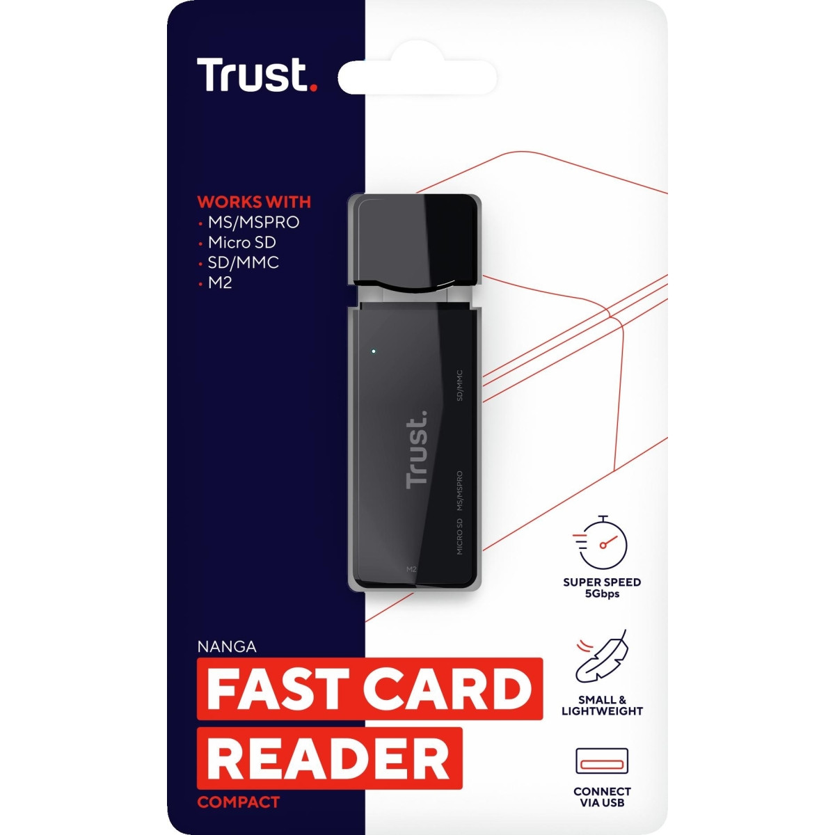 Trust USB3 Card Reader Stick