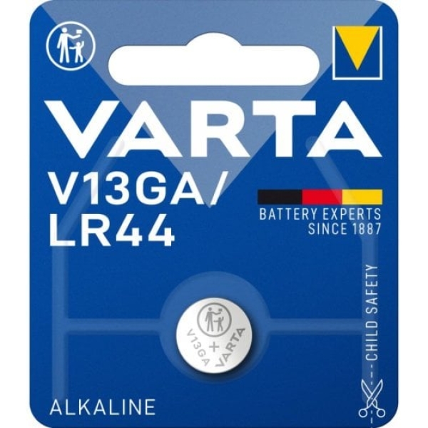 Varta 04276 Bateria descartável LR44 Alcalino