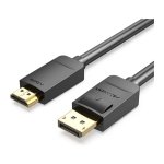 Vention HADBH Displayport macho - HDMI macho 2 metros Preto - Cabo