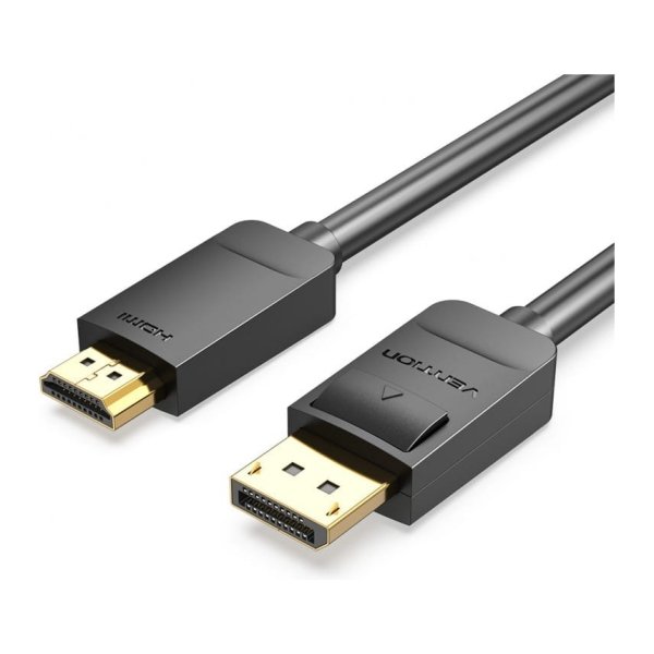 Vention HADBH Displayport macho - HDMI macho 2 metros Preto - Cabo