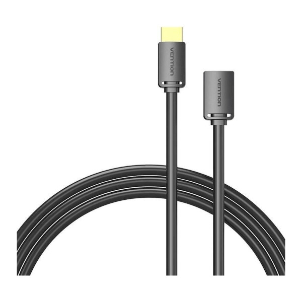 Vention HDMI-A Male to HDMI-A Female 4K HD PVC Cable 1m AHCBF (Black)