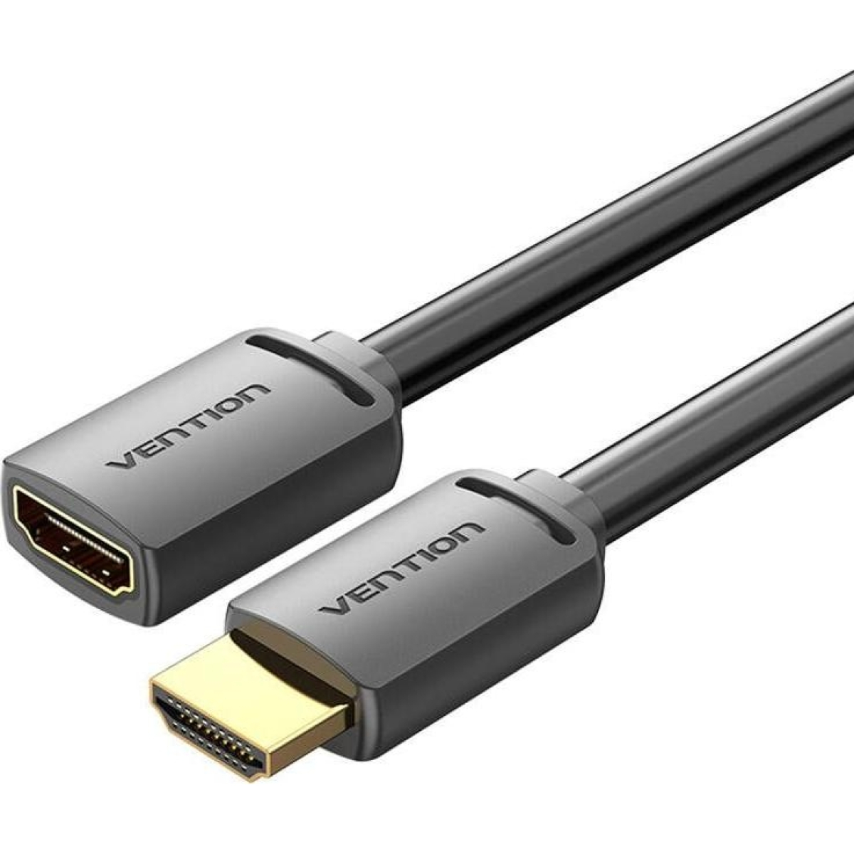 Vention HDMI-A Male to HDMI-A Female 4K HD PVC Cable 1m AHCBF (Black)