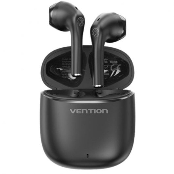 Vention NBGB0 Auriculares Bluetooth com Estojo de Carga Pretos