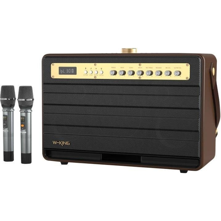 W-king Wireless Bluetooth Speaker K6L 120W (brown)