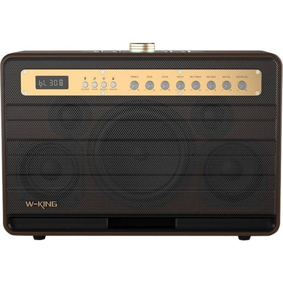 W-king Wireless Bluetooth Speaker K6L 120W (brown)