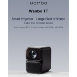 Wanbo TT Projetor Portátil 4K FullHD HDR10 650 Lúmenes Preto