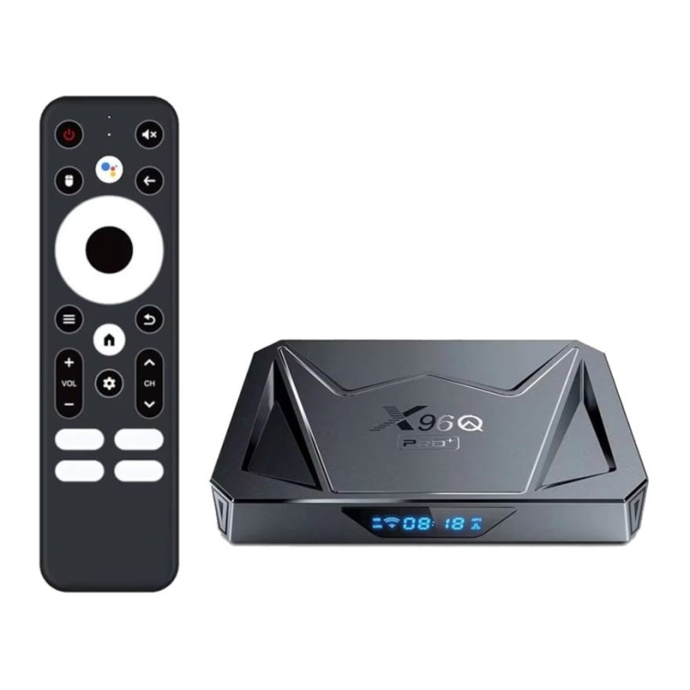 X96Q Pro Plus H728 4GB/64GB Dual Wifi Android 14 Preto - Android TV