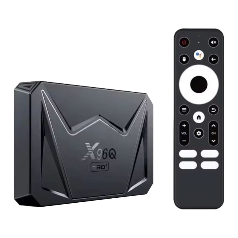 X96Q Pro Plus H728 4GB/64GB Dual Wifi Android 14 Preto - Android TV