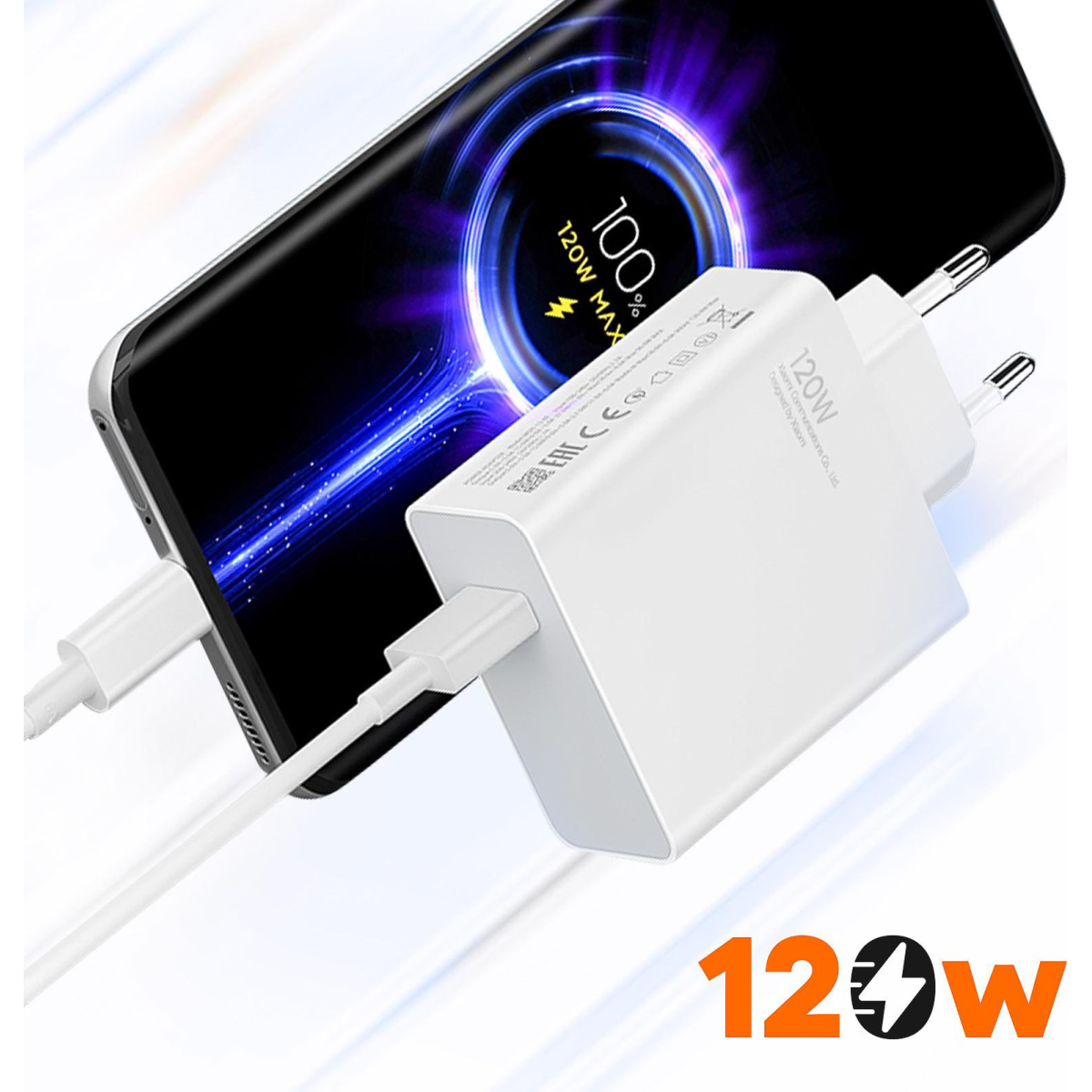 Xiaomi 120W HyperCharge Combo USB C