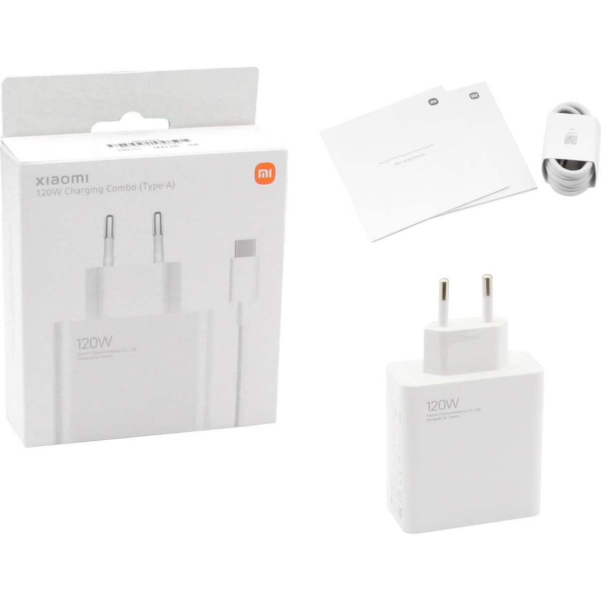 Xiaomi 120W HyperCharge Combo USB C