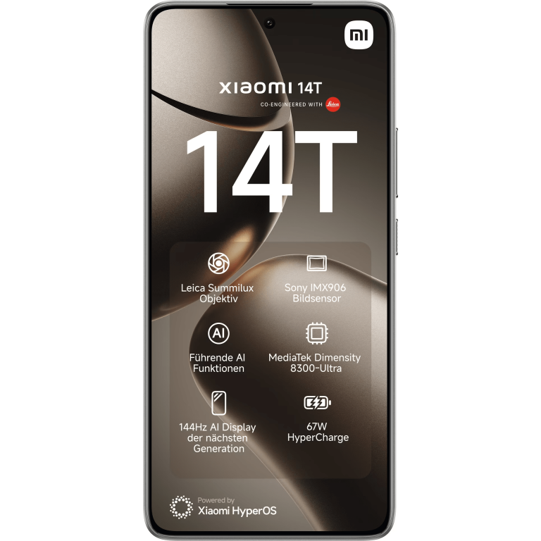 Xiaomi 14T 5G 12GB/512GB Cinzento