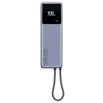 Xiaomi 165W Power Bank 10000mAh com Cabo Integrado Cinzento