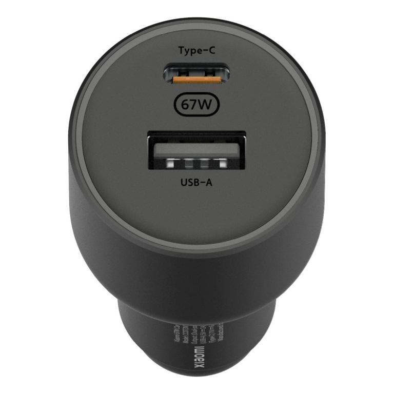 Xiaomi 67W Car Charger USB-A + Type-C