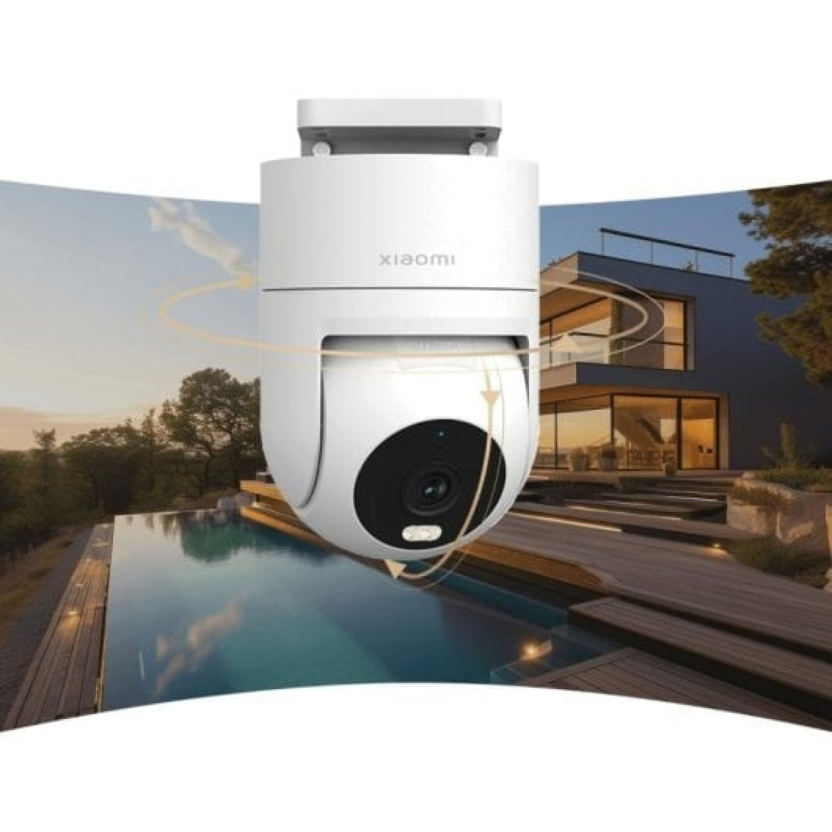 Xiaomi CW300 Outdoor Camera Câmara de Vigilância 2,5K Branca