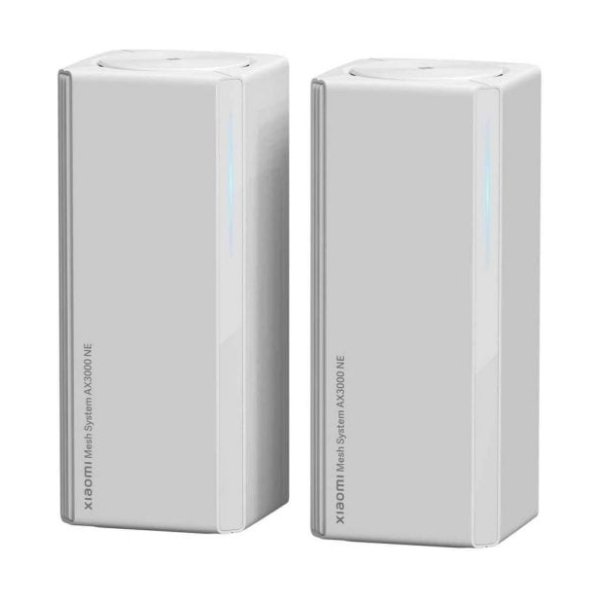 Xiaomi Mesh System AX3000 NE Sistema WiFi 6 Mesh Dual Band Branco Pack 2 Unidades