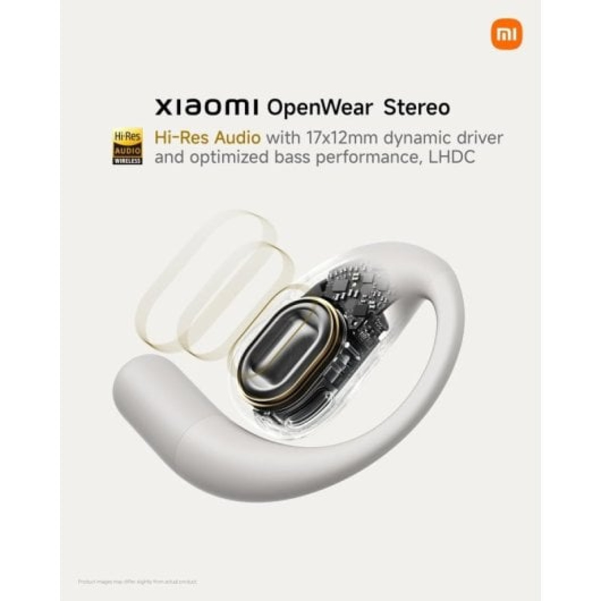 Xiaomi OpenWear Stereo Auriculares Sem Fios Bluetooth com Cancelamento de Ruído Cinzento Cósmico