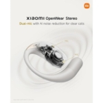 Xiaomi OpenWear Stereo Auriculares Sem Fios Bluetooth com Cancelamento de Ruído Cinzento Cósmico
