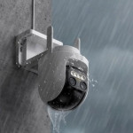 Xiaomi Outdoor Camera CW700S Câmara de Segurança para Exteriores IP66 UltraHD 2.5K Branca