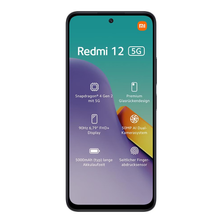 Xiaomi Redmi 12 5G 4GB/128GB Preto