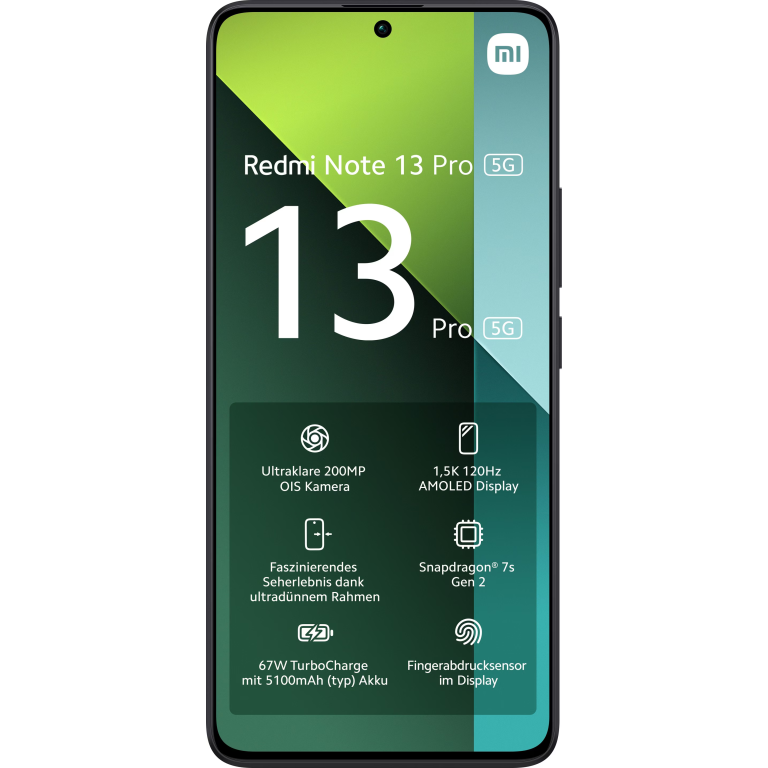 Xiaomi Redmi Note 13 Pro 5G 12GB/512GB Preto