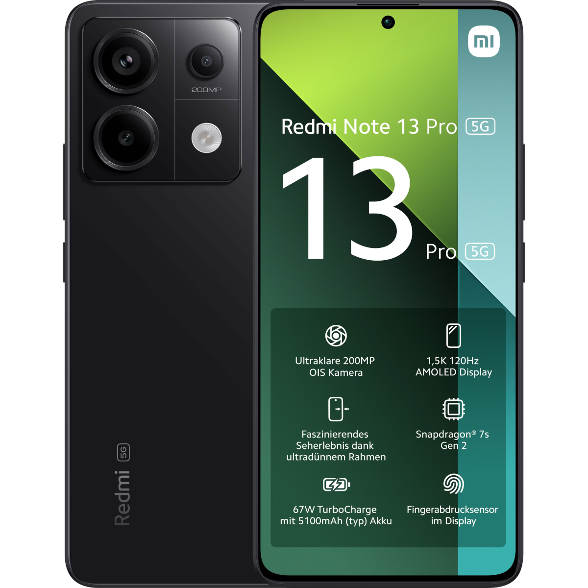 Xiaomi Redmi Note 13 Pro 5G 12GB/512GB Preto