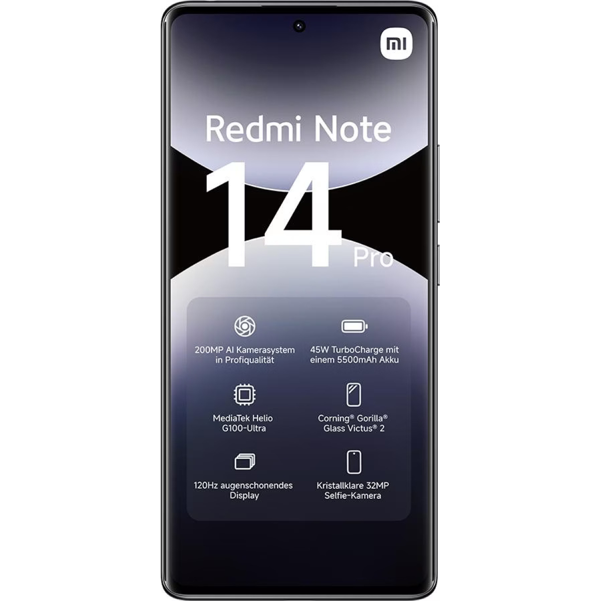 Xiaomi Redmi Note 14 Pro 4G 8GB/256GB Preto