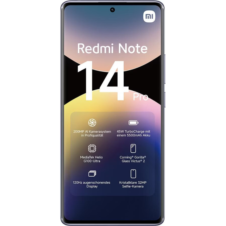 Xiaomi Redmi Note 14 Pro 4G 8GB/256GB Roxo