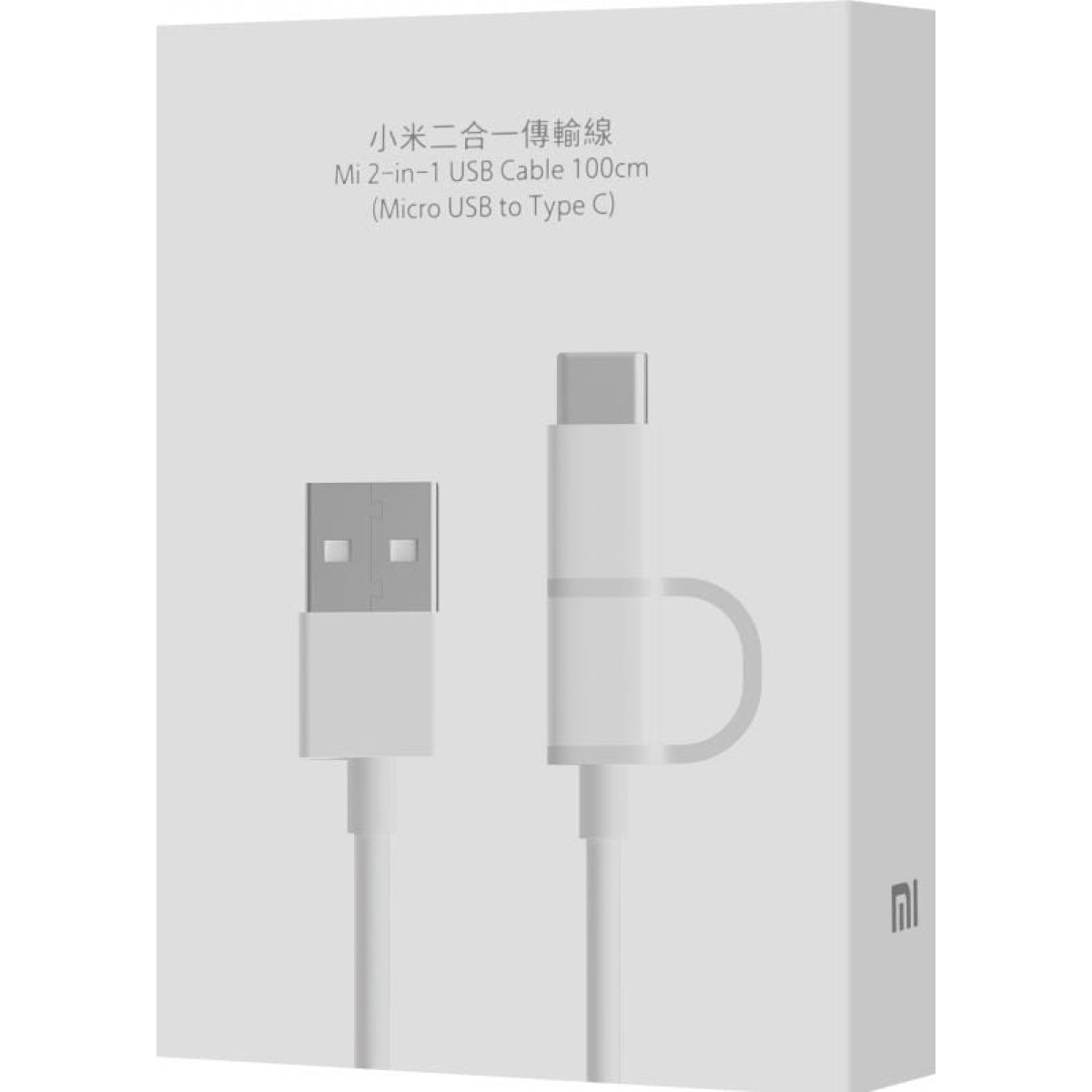 Xiaomi SJV4082TY - 1 m - USB A - Micro USB B - White