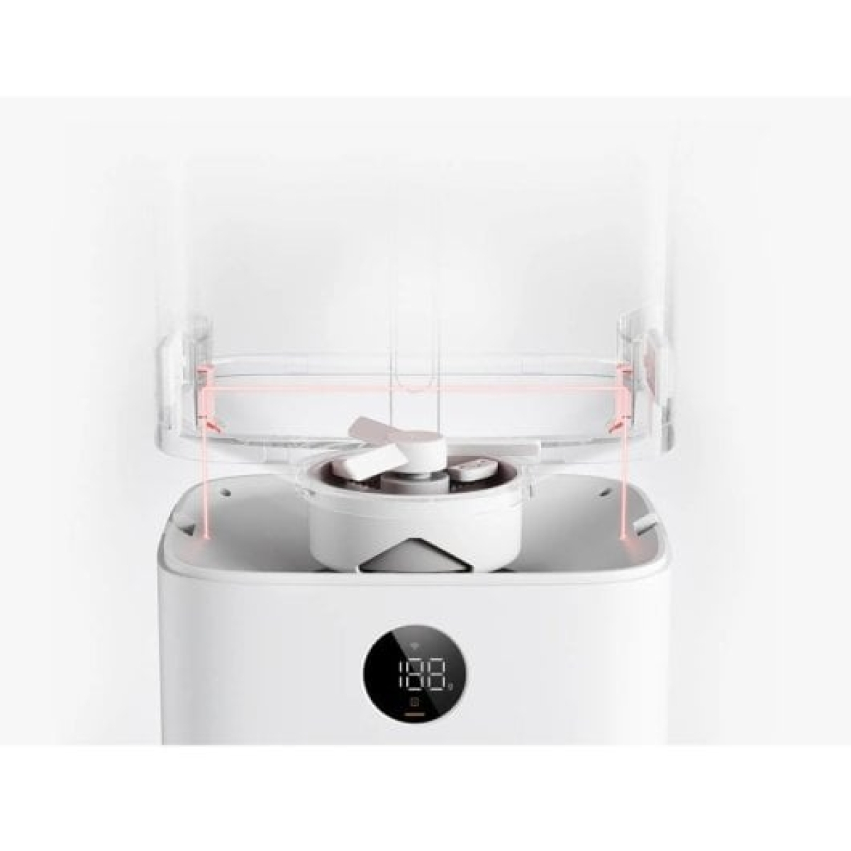 Xiaomi Smart Pet Food Feeder 2 Dispensador Automático de Comida para Animais de Estimação 5L Branco