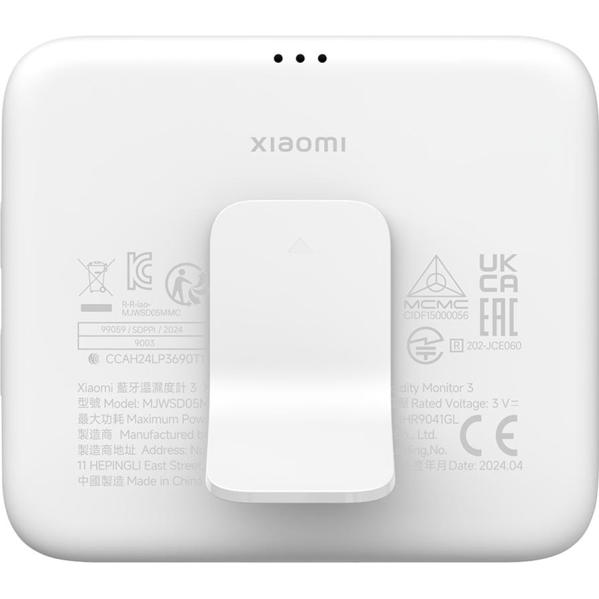 Xiaomi Smart Temperature and Humidity Monitor 3