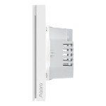 Xiaomi Smart Wall Switch H1 White No Neutral, Single Rocker (Zigbee)