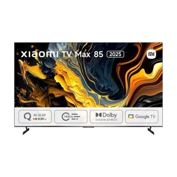 Xiaomi TV Max 2025 85" QLED UltraHD 4K Google TV