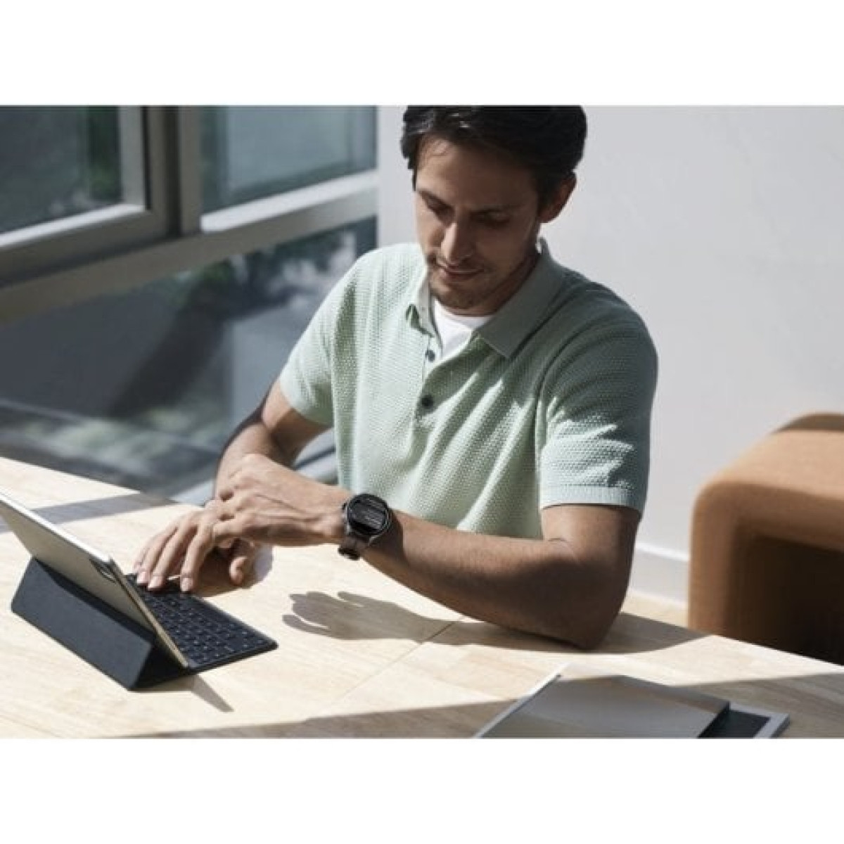 Xiaomi Watch 2 Pro Bluetooth Smartwatch Prateado com Braceletes em Couro Castanho