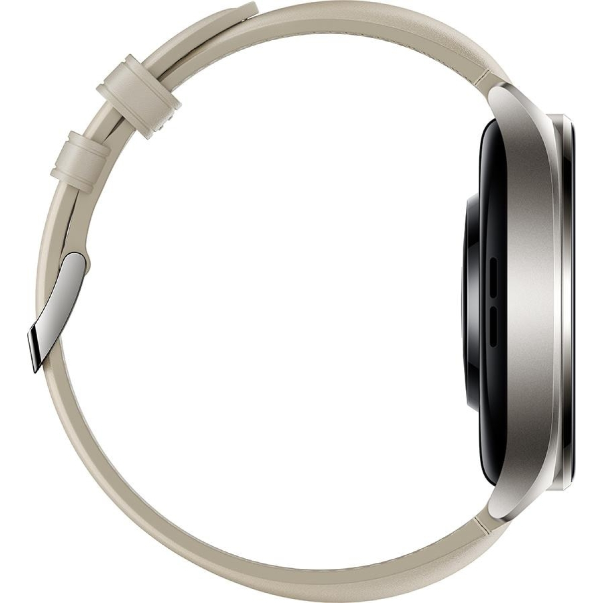 Xiaomi Watch 2 with White Leather Strap
