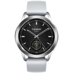 Xiaomi Watch S3 Smartwatch 47mm Prateado