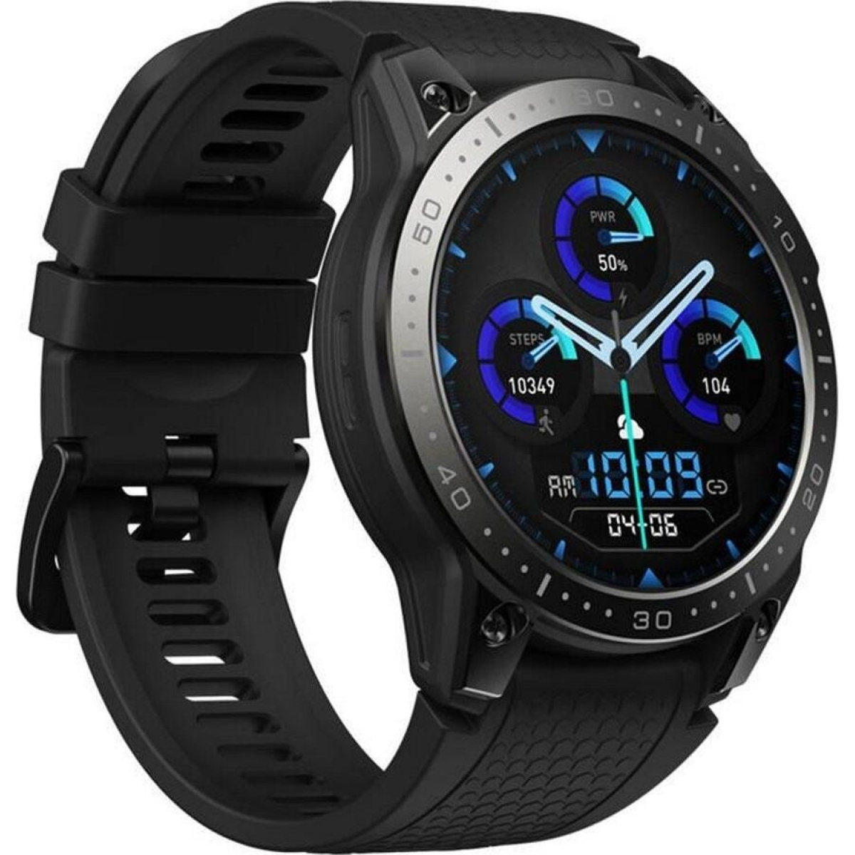 Zeblaze Smartwatch Smartwatch Ares 3 Pro (Czarny)