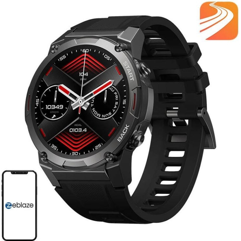 Zeblaze Smartwatch Smartwatch VIBE 7 Pro (Czarny)